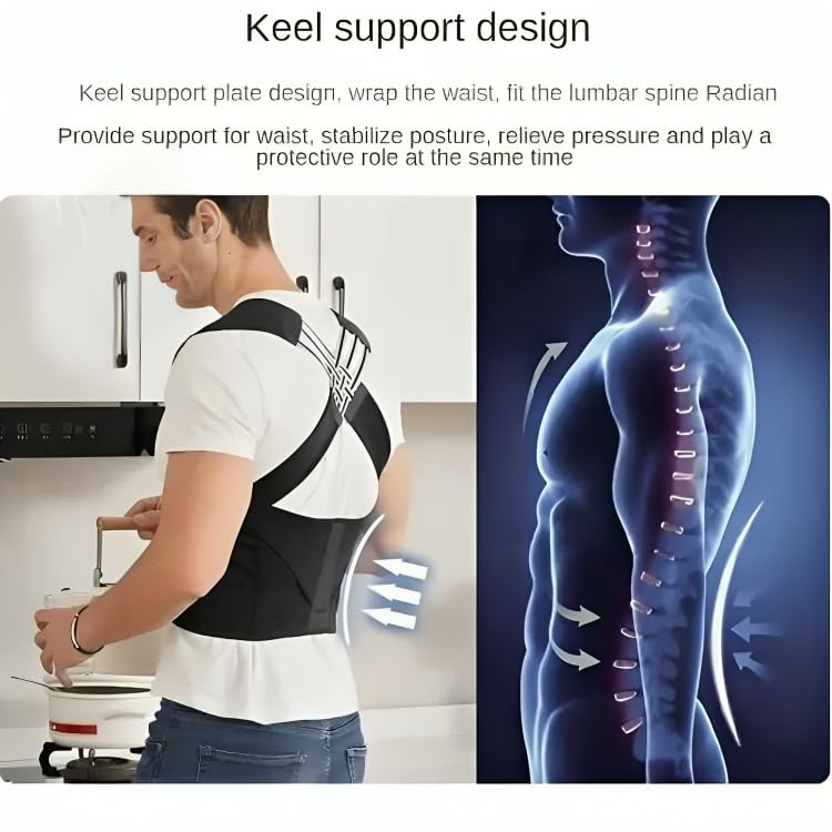 Adjustable Back Posture Corrector || SlimVelli™
