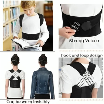 Adjustable Back Posture Corrector || SlimVelli™
