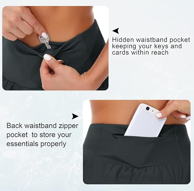 Women's Yoga Fitness Running Sports Shorts