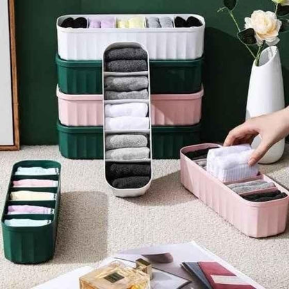 Plastic Drawer Organizer || SlimVelli™ || ( Set of 4 )