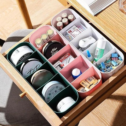 Plastic Drawer Organizer || SlimVelli™ || ( Set of 4 )